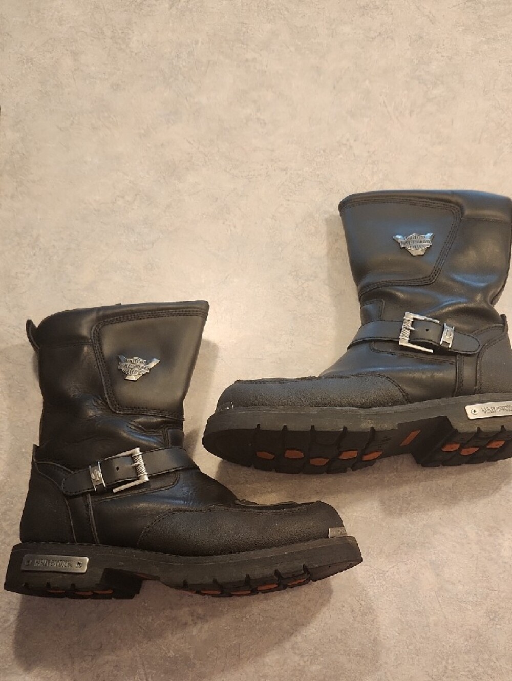Harley-Davidson Black Shift Men's Riding Boots - Picture 2 of 6